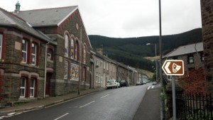 The Workingmen's Hall in Blaengarw, Wales